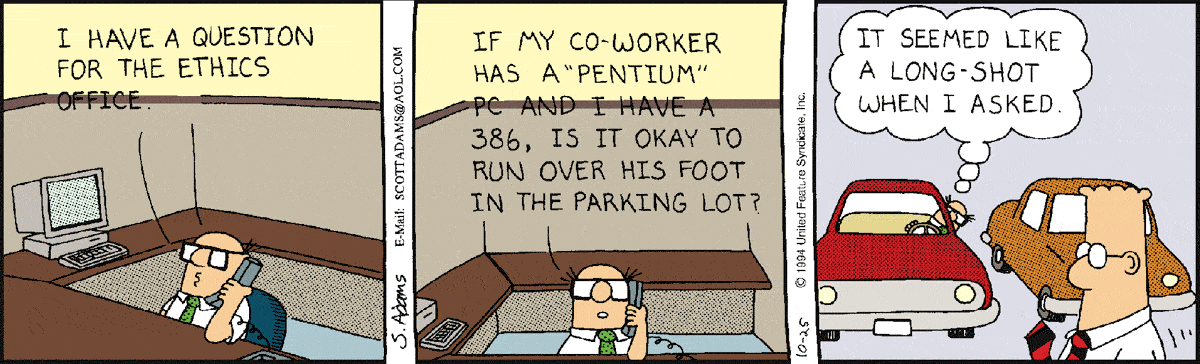 Dilbert Cartoon